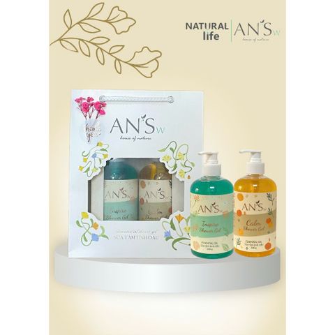 COMBO 20 Set Hộp Quà Tặng Combo Gel Tắm, Xà Phòng AN'Sw Tặng 20/10, 20/11, Noel, Tết, Valentine, 8/3