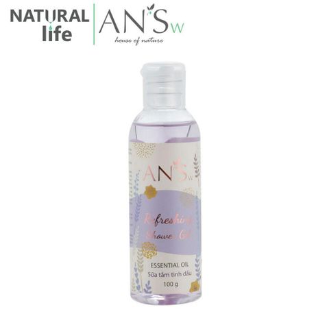 Sữa Tắm Tinh Dầu AN'Sw 100g - Mini du lịch - Dạng gel - Dưỡng ẩm và sáng mịn da