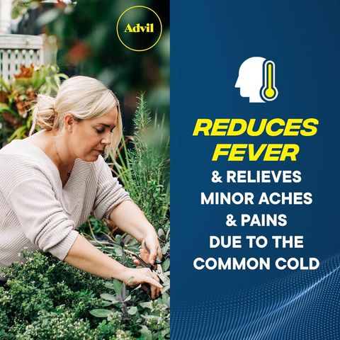 Viên Nang Mềm Advil Liqui-Gels Ibuprofen 200mg - Hỗ Trợ Giảm Đau, Hạ Nhiệt Nhanh Chóng - Mỹ