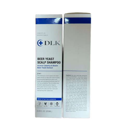 (CHÍNH HÃNG) Dầu Gội DLK Beer Yeast Scalp Shampoo Hỗ Trợ Ngừa Rụng Tóc, Nuôi Dưỡng Da Đầu, Tái Tạo Tóc - 250ml