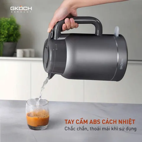 Ấm đun nước giữ nhiệt GKÖCH 1.5L HB-K193A