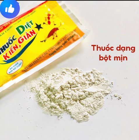 5 _ 10 _ 20 gói bột rắc diệt kiến ,gián sinh học, hàng việt nam, gói 20 gram 