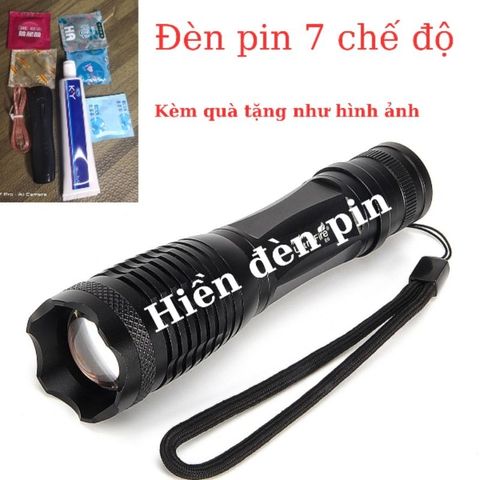 Đèn Pin 7 Chế Độ chiếu sáng cực mạnh