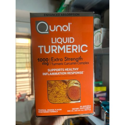 Nước uống tinh chất nghệ tươi Qunol Liquid Turmeric 1000mg 900ml 643983