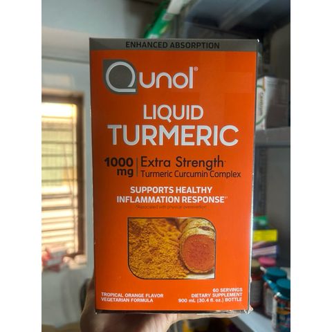 Nước uống tinh chất nghệ tươi Qunol Liquid Turmeric 1000mg 900ml 643983