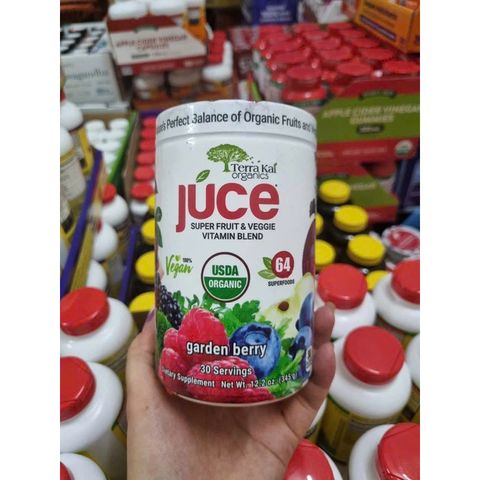 BỘT RAU CỦ TRÁI CÂY TƯƠI TERRA KAI ORGANIC JUCE 345g 644002