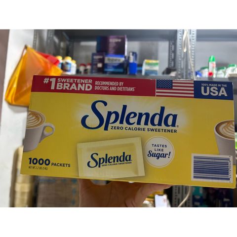 Đường ăn kiêng Splenda Zero Calorie Sweetener của Mỹ date 2027