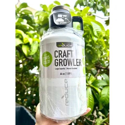 [order USA] Bình nhiệt REDUCE CRAFT GROWLER 1.89lít (hàng mỹ )