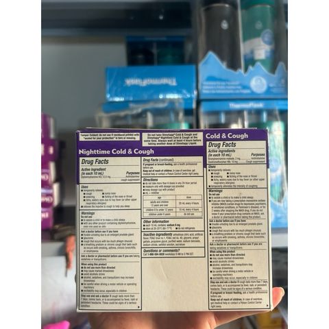 🇺🇸 SET Siro cho trẻ em cảm và ho Dimetapp Children’s Cold & Cough Day & Night-SET 3chai