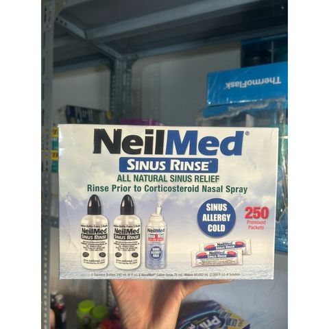 💦 BỘ BÌNH RỬA MŨI NEILMED BÁN CHẠY NHẤT TẠI MỸ ✈️🇺🇸