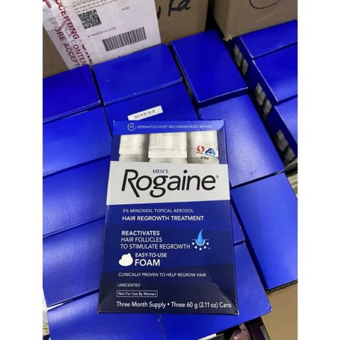 Kem mọc tóc Nam Rogaine Minoxidil 5% Foam Dạng Bọt 60ml 644017