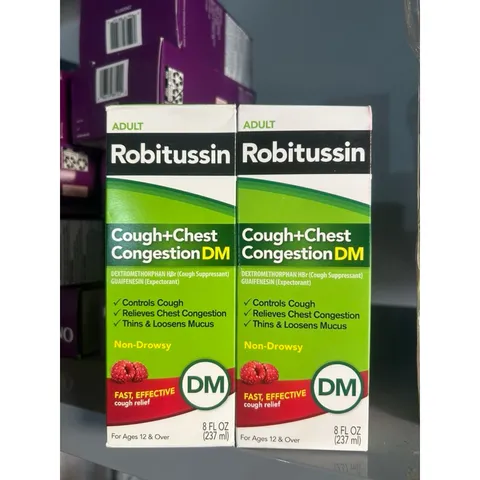 Siro robitussin Cough+Chest Congestion DM MAX Của Mỹ 644038