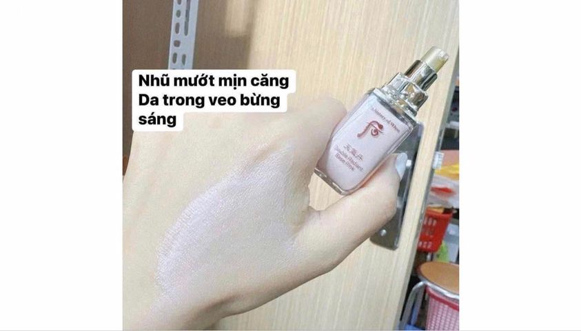 Kem Lót Dưỡng Sáng Whoo Cheongidan Double Radiant Base Pink 40ml
