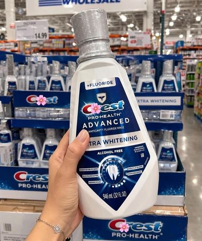Nước Súc Miệng Crest Pro-Health Intense Mouthwash 1L – làm sạch khoang miệng