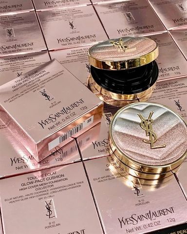 Phấn Nước YSL Touche Éclat Glow-Pact Cushion 12g Tone 20 – che phủ sáng da