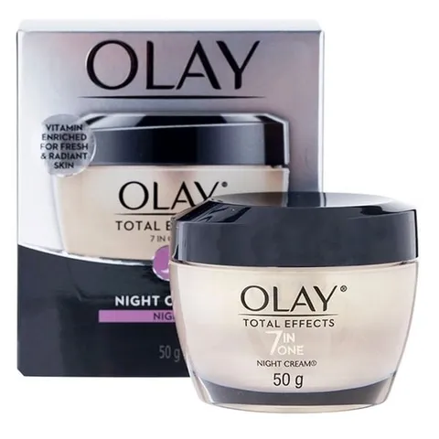 Kem dưỡng da Olay Total Effects Night Cream 50ml dưỡng ẩm