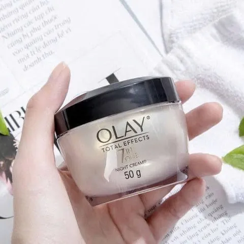 Kem dưỡng da Olay Total Effects Night Cream 50ml dưỡng ẩm