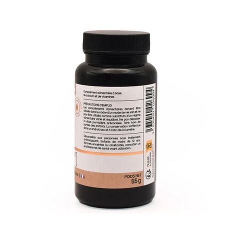 Canxi 1500mg + D3 K2 thuần chay Nat&Form Pháp 90 viên