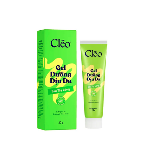 Gel Dưỡng Dịu Da Sau Tẩy Lông Cleo 20g