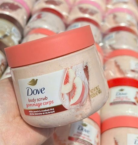 Tẩy tế bào chết Dove Cherry Chia Milk 425g da mịn