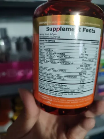Viên uống tăng sức đề kháng Nature’s Bounty Immune 24 Hour+ 120 Softgels