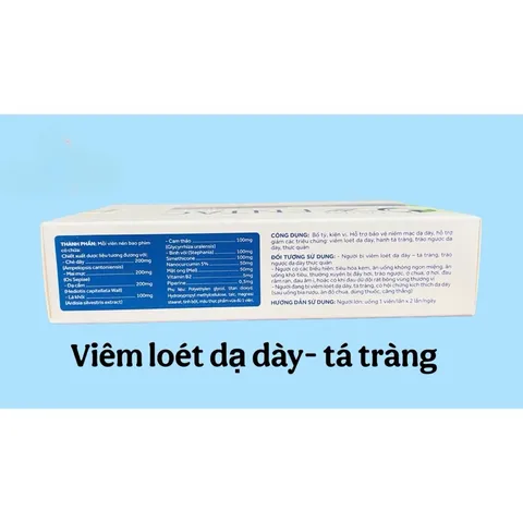 Viên uống Dạ Dày ZENTAC hỗ trợ giảm viêm loét dạ dày,hành tá tràng,trào ngược dạ dày,thực quản(Hộp 30viên/50viên)