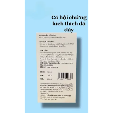 Viên uống Dạ Dày ZENTAC hỗ trợ giảm viêm loét dạ dày,hành tá tràng,trào ngược dạ dày,thực quản(Hộp 30viên/50viên)