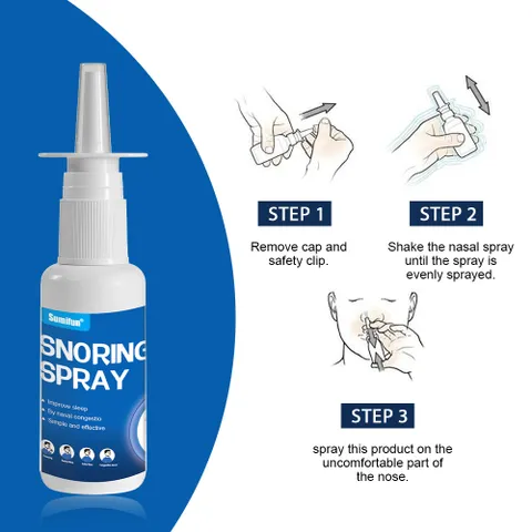 Chai Xịt Ngáy Ngủ – Snoring Spray Thảo Mộc Tự Nhiên 100% - Hiệu quả bất ngờ giá thì tốt nhất có thể