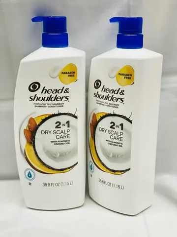 Dầu gội Head & Shoulders Dry Scalp Almond & Coconut – làm sạch gàu, dịu da đầu