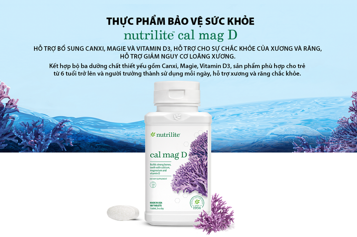 TP BVSK Nutrilite™ Cal Mag D Canxi Magie Vitamin D