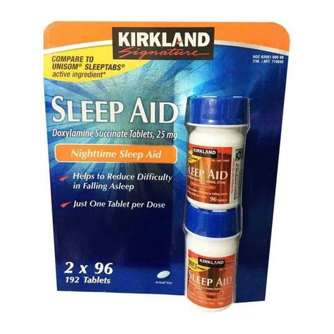 Set 2 hộp x 96 viên Sleep Aid Kirkland