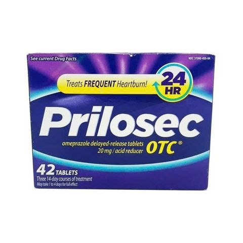 Viên Uống Hỗ Trợ Dạ Dày Prilosec Otc 20mg 42v- Hàng Mỹ