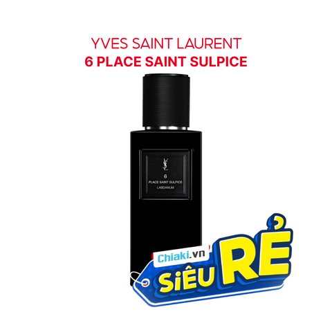 Nước Hoa Unisex Yves Saint Laurent 6 Place Saint Sulpice - Hương Thơm Sang Trọng cho Cả Nam và Nữ, Quà Tặng Hoàn Hảo