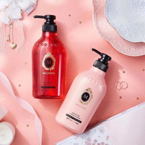 Dầu Gội & Xả Macherie Shiseido 450ml – Dưỡng Tóc Mềm Mượt, Thơm Lâu Chuẩn Nhật
