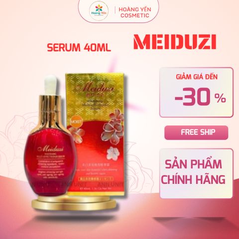 Serum Meiduzi Đỏ 40ml Truyền Trắng Da – Mờ Thâm Mụn, Cấp Ẩm Sáng Da, Skin Care Chính Hãng