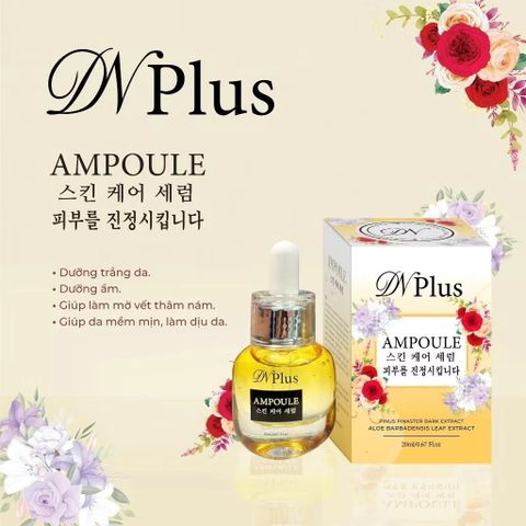 Serum Tinh Chất Ampoule DN Plus 20ml – Serum Dưỡng Trắng Da, Cấp Ẩm, Phục Hồi Da Căng Mịn