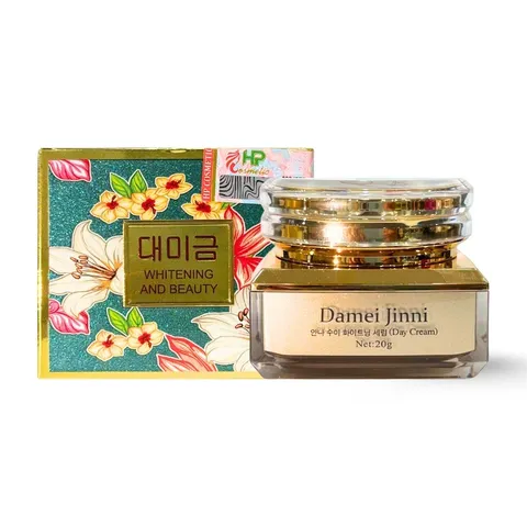Kem Dưỡng Da Ban Ngày Damei Jinni 20G Mẫu Mới – Kem Face Dưỡng Trắng Da, Mờ Thâm, Giảm Mụn, Skincare Nữ