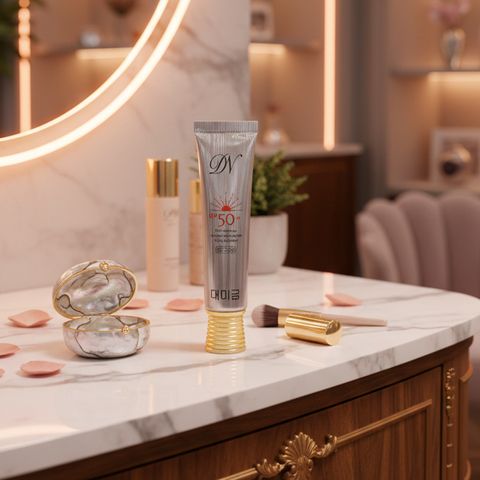 Kem Chống Nắng MINI DEMEJINE 25ml SPF50+ – Bảo Vệ Da, Chống Tia UV, Dưỡng Ẩm, Nâng Tông Nhẹ
