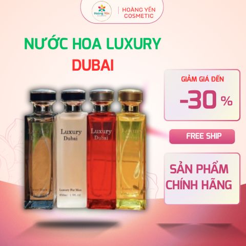 Nước Hoa Luxury Dubai 50ml Thơm Lâu – Nước Hoa Nam Nữ Cao Cấp Dubai, Mùi Sang Trọng Quyến Rũ