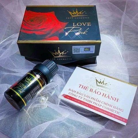 Nước hoa vung kin siêu thơm Love Pink 10ml
