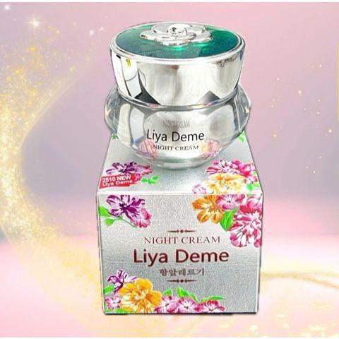 Kem Đêm LIYA DEME 20G Chính Hãng LIYAPAI – Dưỡng Trắng Da, Hỗ Trợ Mờ Nám, Mờ Thâm, Kem Face Skincare