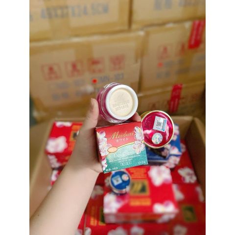 Kem Meiduzi Day Cream Hộp Đỏ Chính Hãng 20g – Kem Dưỡng Trắng Da Mặt Ban Ngày, Mờ Nám Tàn Nhang