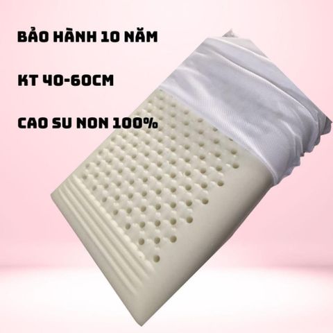 Gối Cao Su Đúc Nguyên Khối Cao Cấp Có Gai Massage Vai Cổ Gáy - Gối Nằm, Gối Ôm Cao Su Thiên Nhiên