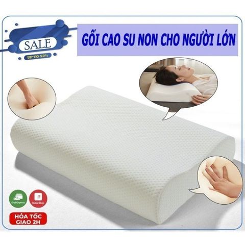 Gối cao su non tự nhiên cao cấp ZARA chữ U người lớn chống ngáy hỗ trợ giảm mỏi cổ vai gáy siêu mềm dễ chịu ngủ ngo