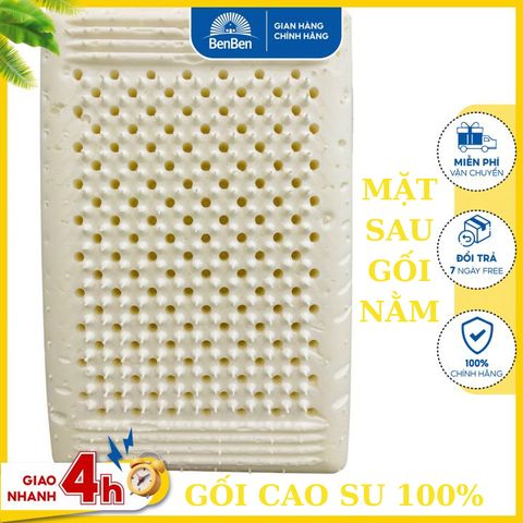 Gối cao su đúc nguyên khối, không màu không mùi, hàng Việt Nam chất lượng