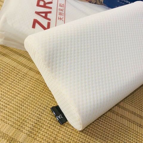 Gối cao su non tự nhiên cao cấp ZARA chữ U người lớn chống ngáy hỗ trợ giảm mỏi cổ vai gáy siêu mềm dễ chịu ngủ ngo