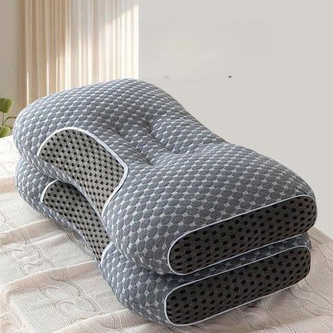 Gối massage đậu nành, ruột gối bông chất liệu cotton Gối Spa Chống Đau Mỏi Vai Gáy Mẫu Mới 2023