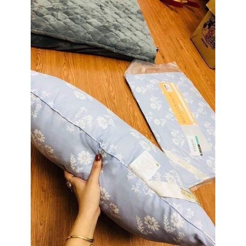 Ruột gối hơi bông gòn cao cấp kháng khuẩn mẫu hoa nhí kích thước 45x65cm