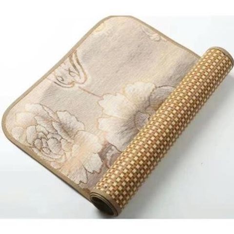 Chiếu Mây Lót Lụa Size 60x90cm, Chiếu Điều Hoà Cho Bé Sợi Mây An toàn