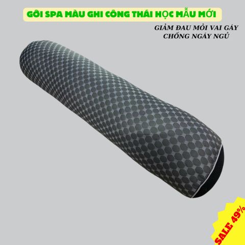 Gối ngủ Spa chống đau vai gáy vải bông chống ngáy, giúp cải thiện giấc ngủ